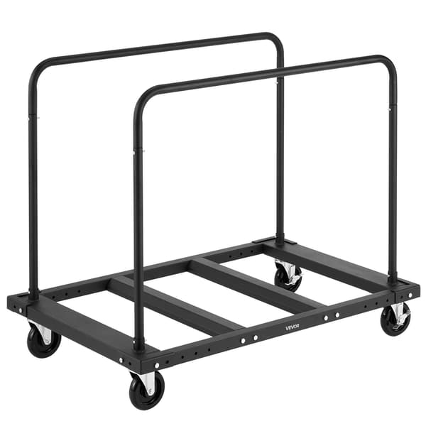 Gipsvægsvogn, 1800 lb stålpanelvogn, 5 tommer hjul