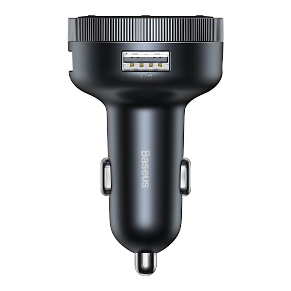 FM-sändare, MP3-spelare, LED-billaddare 2x USB Bluetooth, svart