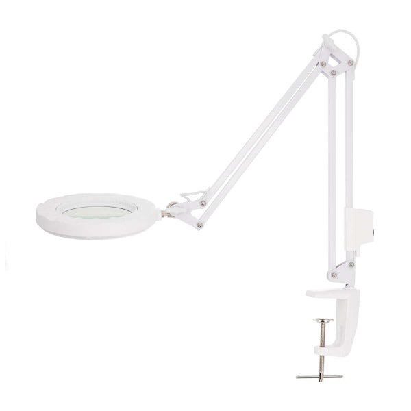 Bordslampa för förstoring | Linsstyrka: 3 dioptri | 6500 K | 6 W | 700 lm | Vit