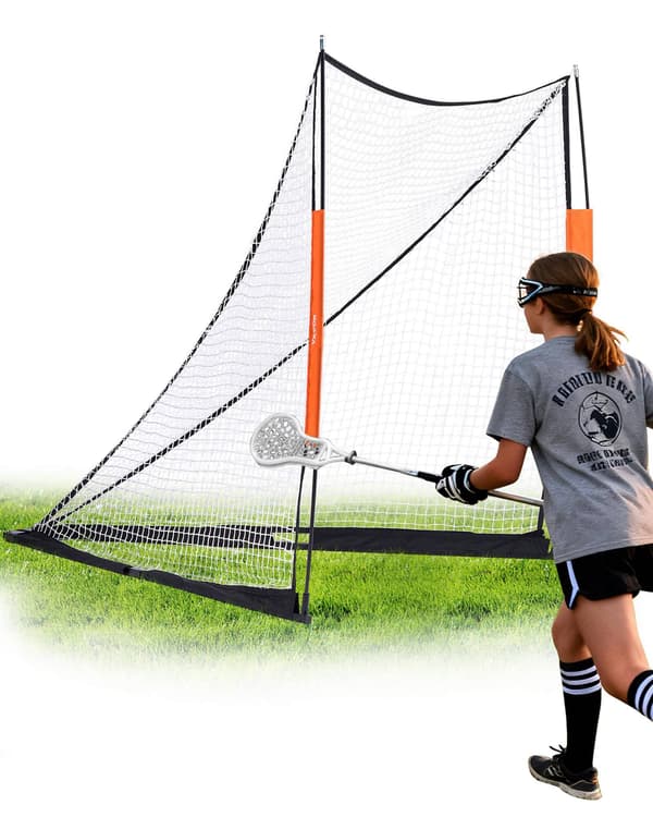Lacrossemål 1,8x1,8m, bärbart med bärväska