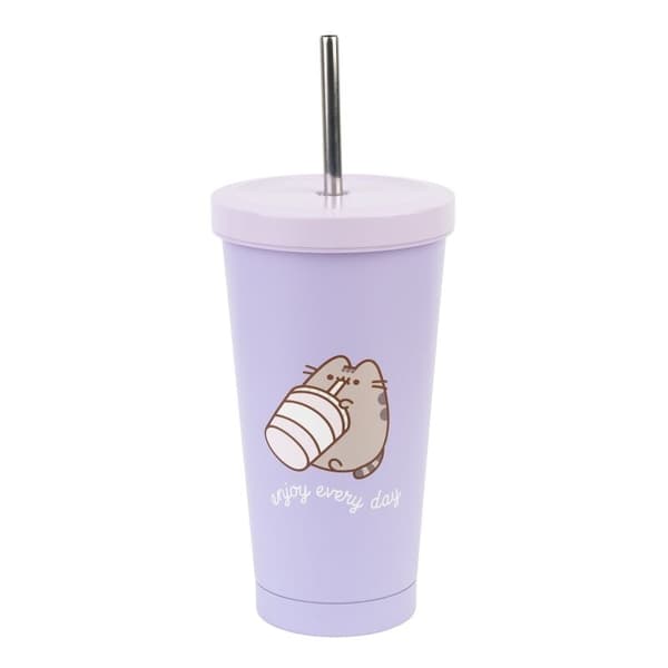 Pusheen Moments 550 ml halmglas til drinks