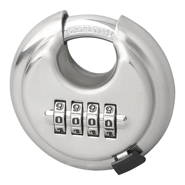 Kiekon lukko numeroyhdistelmällä