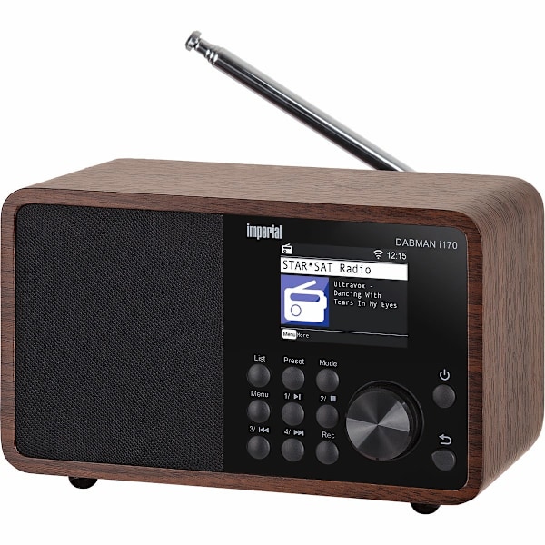 Imperial DABMAN i170 DAB+ og internetradio trælook