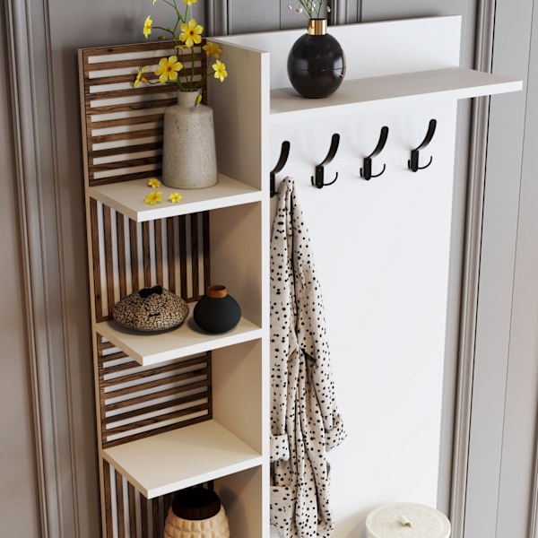 Hall Stativ Viyana D - Vit
