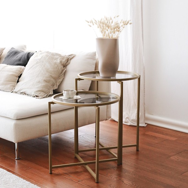 Soffbord S407U - Guld