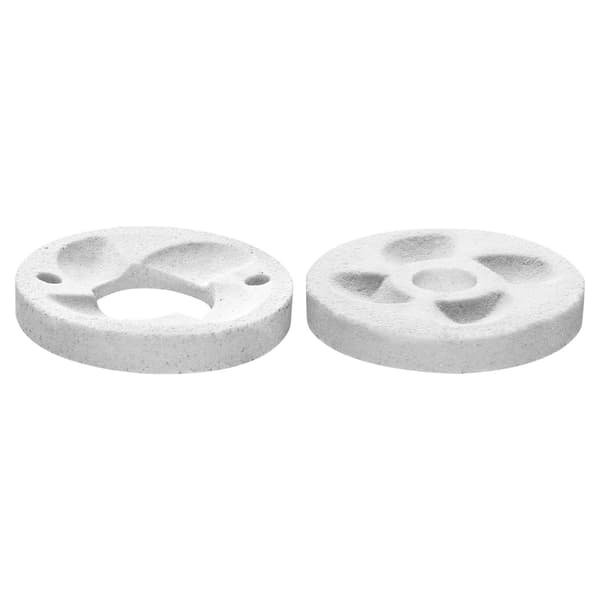 Slipskivor för marmor, 2-pack, 5,5 tum, våt- och torrslipning