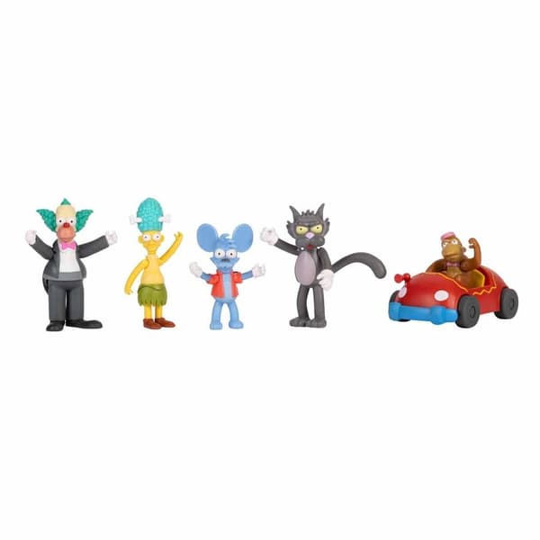 Simpsons 7 cm Figuurit Pakkauksessa 6 keräilylelua