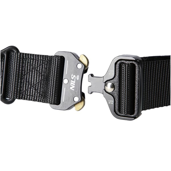 Tactical Belt, Sort, 125 cm, Heavy-Duty