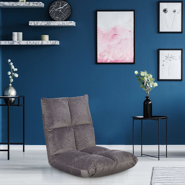 Golvstol med justerbart ryggstöd
