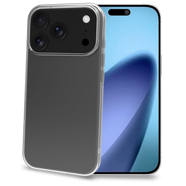 iPhone 17 Pro TPU -kotelo, läpinäkyvä, iskunkestävä
