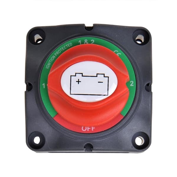 Hovedafbryder til batteri 12-48V 275/1250A 1-2-BÅDE-OFF