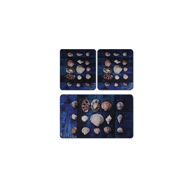 Bathmat Set (3 kpl) Seashell
