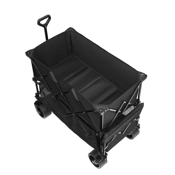 Hopfällbar dubbeldäckare, 400 liter, terränghjul
