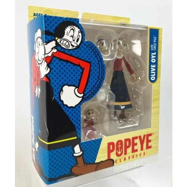 Popeye Action Figuuri Wave 01 Olive Oyl