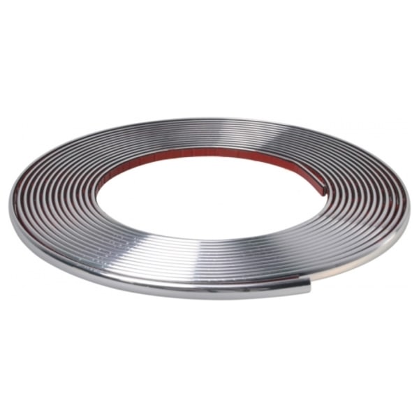 Kromi koristeellinen itseliimautuva nauha autoon 6mm x 15m