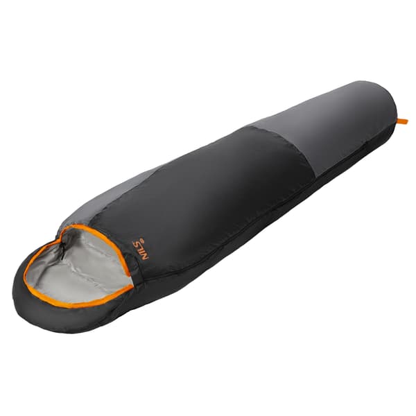 Sovepose, Ultra Light, Grå-Orange, Kompakt