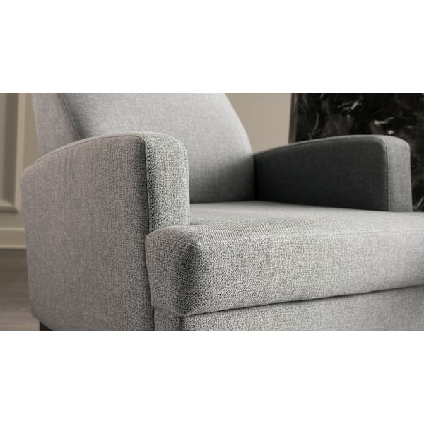 Wing Chair Kana Bergere - Lysegrå