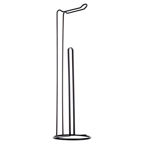 Elegant toiletpapirholder med stativ til badeværelse