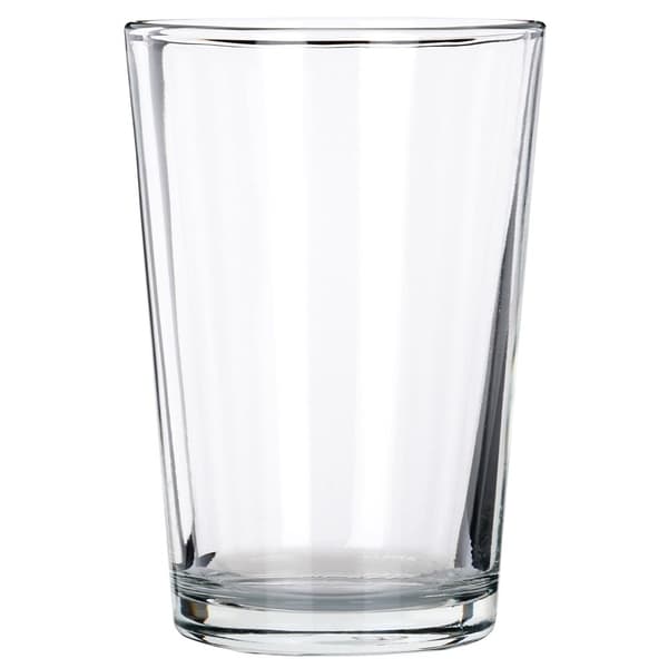 Seks glas 200 ml: Tykt, klart glas til drinks
