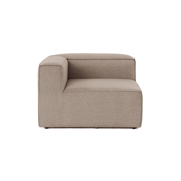 1-sæders sofa Fora L1 - Brun