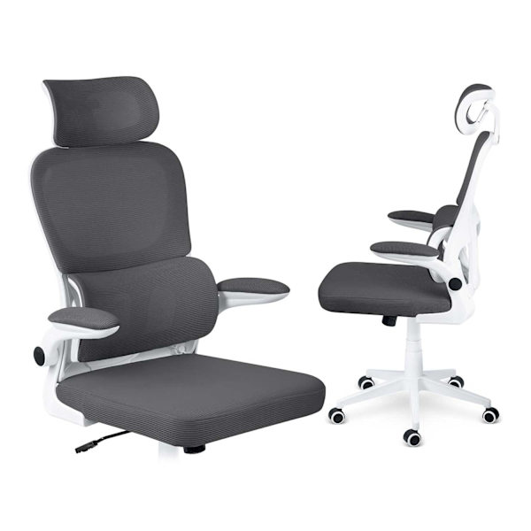 Elegant kontorstol i moderne designDenne elegante kontorstol er designet til dem, der værdsætter både komfort og stil.Hovedtræk:- Høj dens