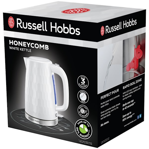 Vattenkokare 2605070 Honeycomb Kettle White
