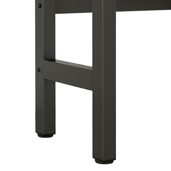 Toilethylde, 3-lags med sidehylder, metal-MDF