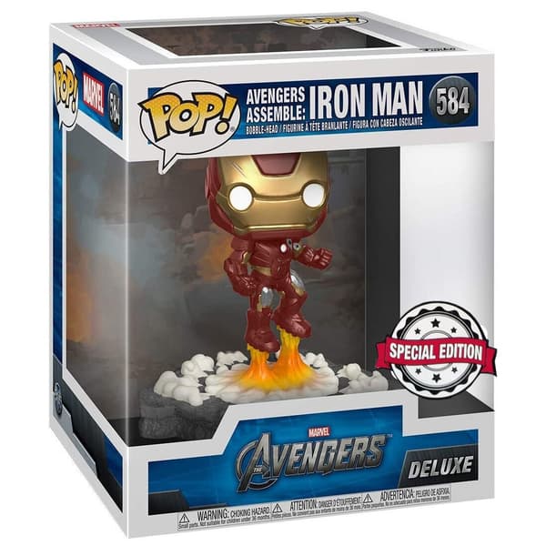 POP-figur Marvel Avengers Iron Man Assemble Exclusive