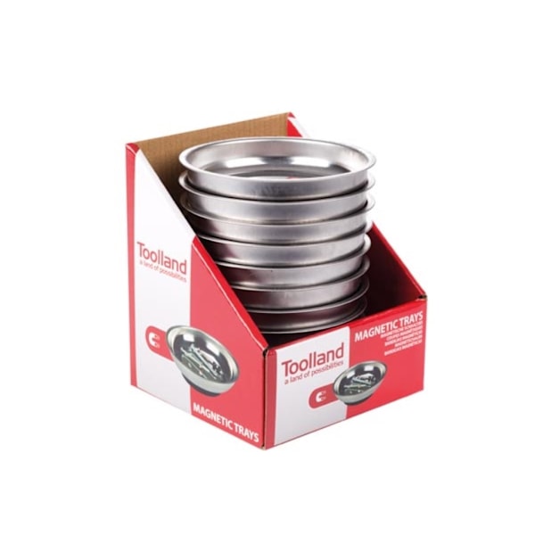 Skranke Display Med 10 X Magnetisk Bakke - Ø 11 Cm