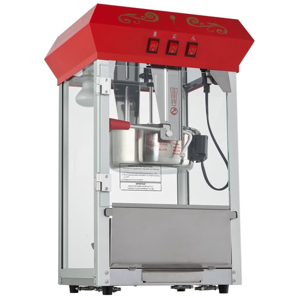 Popcornmaskin, 850W vattenkokare, 225 ml, 48 koppar