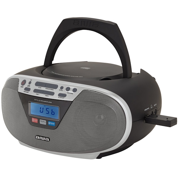 Radio CD-soittimella ja Bluetooth Silver