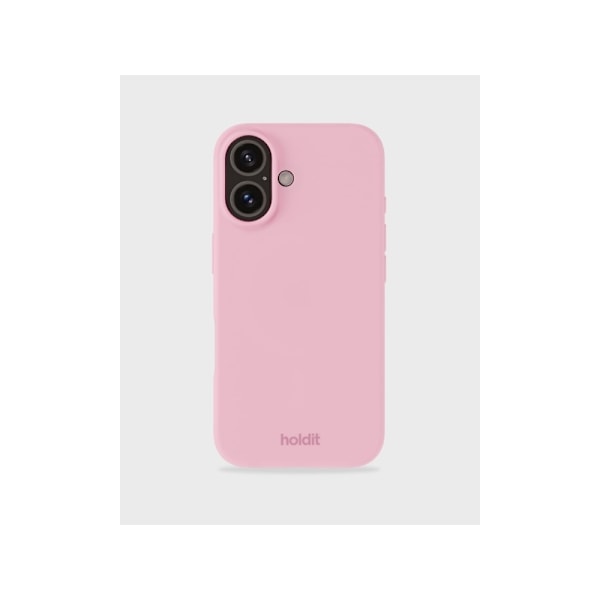 HoldIt Silikone, Cover, Apple, iPhone 16 Plus, 17 cm (6,7"), Pink