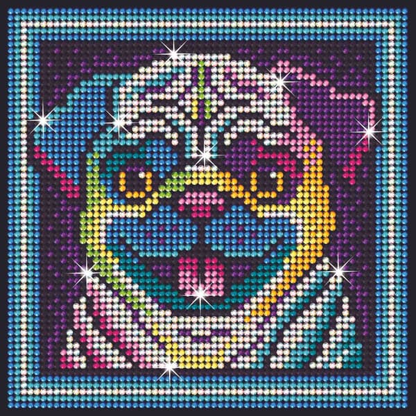 Kitfix gør-det-selv-sæt Diamond Art Pug