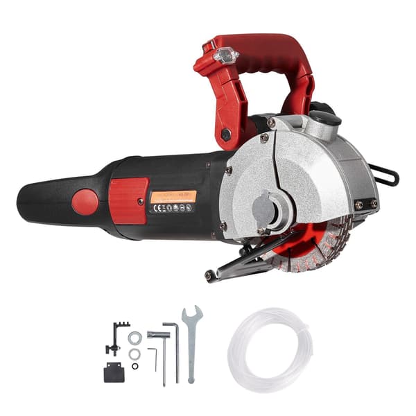 Elektrisk vægfræser 2500W, 34 mm dybde, laserguide