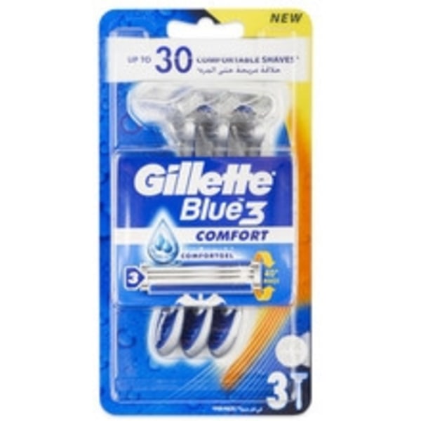 Gillette - Blue 3 Comfort - Ready razors 12.0ks