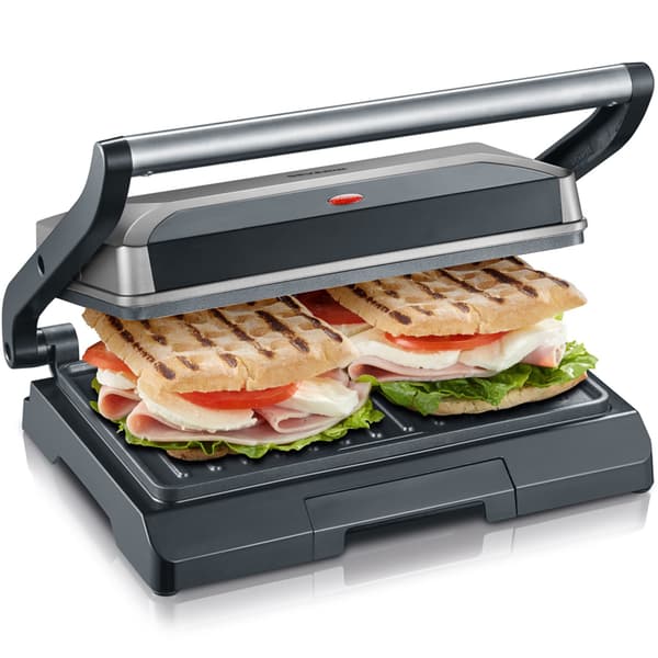 Kompakt multigrill, nonstick-plattor, 800W, 23x14,5 cm
