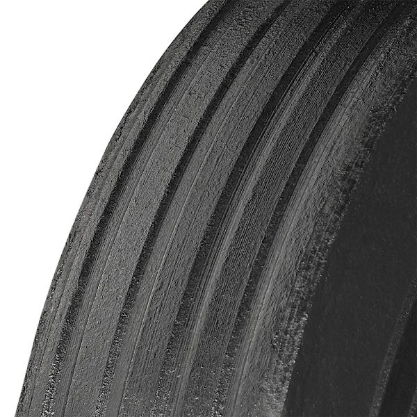 Varapyörän metallivanne umpikumirenkaalla 200x60mm