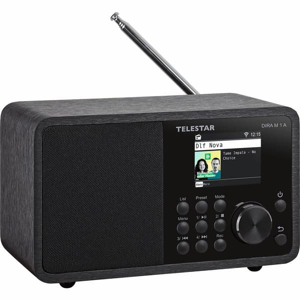 DIRA M 1 A EWF Kompakti mono monitoimiradio musta