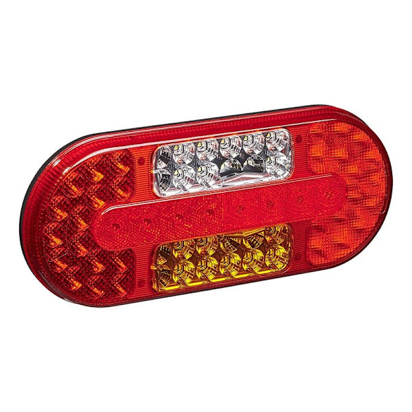Takavalo 6 toimintoa 323x134mm 54LED oikea