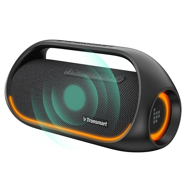 Bang langaton Bluetooth-kaiutin, vedenpitävä 60W, Powerbank-toiminnolla, musta