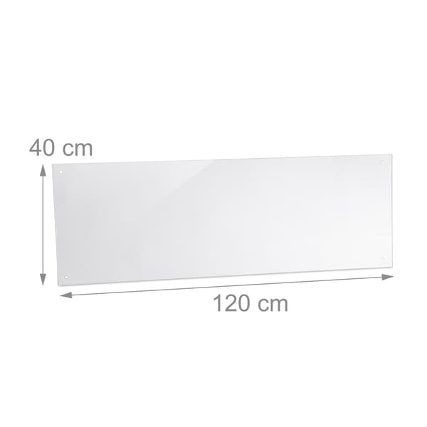 Stänkskydd för kök 120 cm