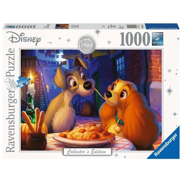 Disney Collector's Edition Jigsaw Puzzle Lady and the Tramp (100