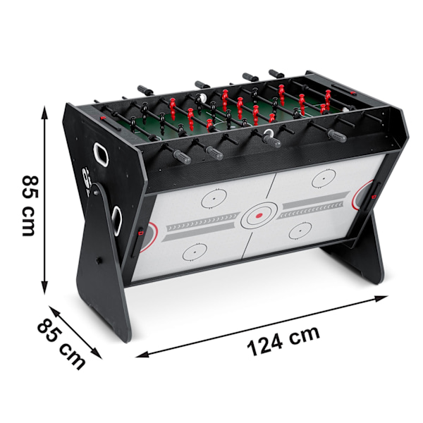 3-i-1 roterende spillebord Neo-Sport NS-449