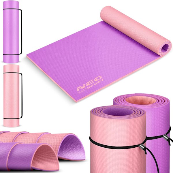 Treenimatto 173 x 61 x 0,6 cm Neo-Sport - 19203 violetti-vaaleanpunainen