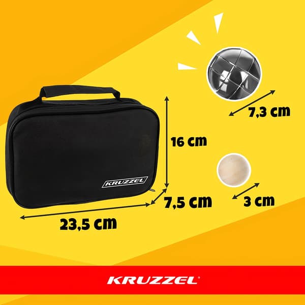 Boccia 6 palloa + kansi 23440