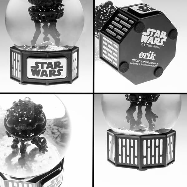 Star Wars sneboldkampspil med 2 snebolde og mål