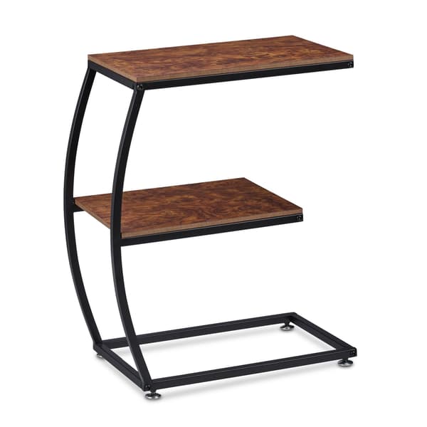 Sidebord industrielt design 2 niveauer