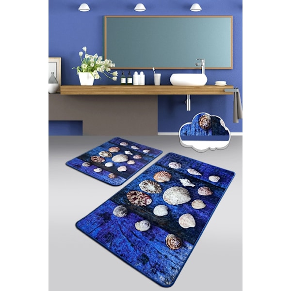 Bathmat Set (2 kpl) Seashell