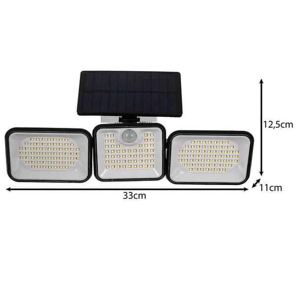 Solcellelampe 180 LED Izoxis 24889