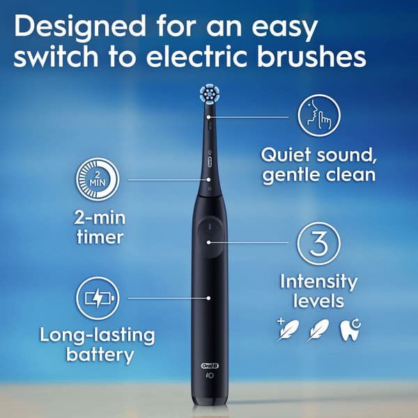 Elektrisk tandbørste iO Simply Easy Clean Night Black